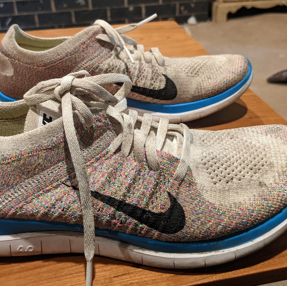 Nike fly knit 4.0 multi color